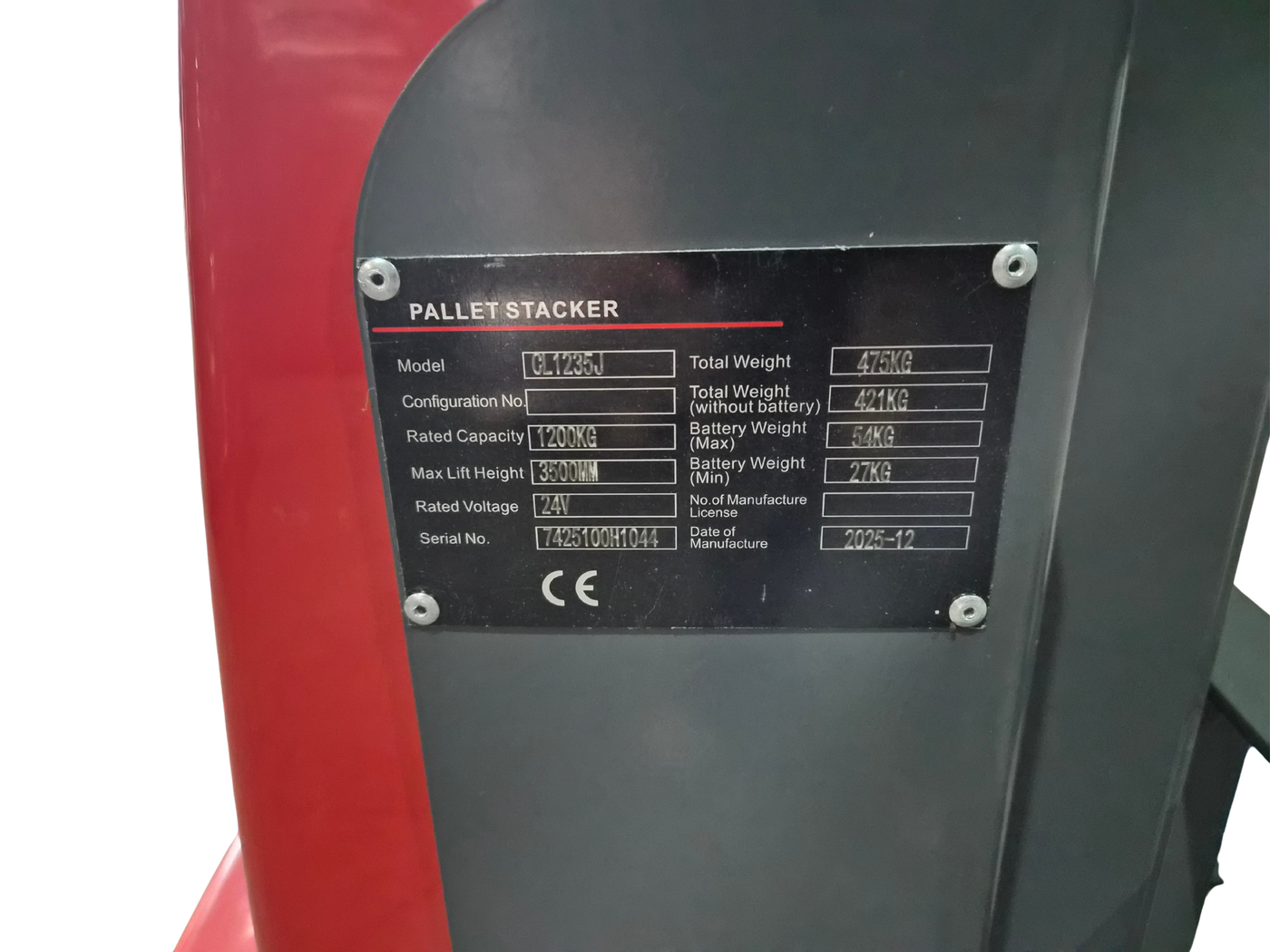 Električni paletni staker CL1235J