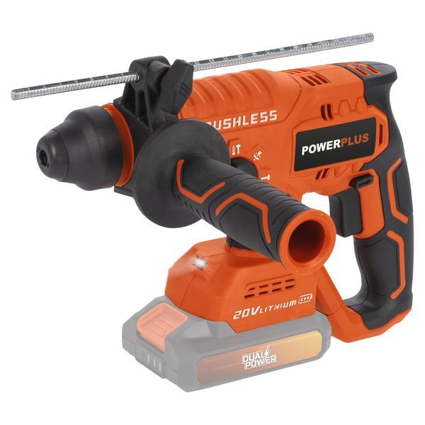 Powerplus Dual Power POWDP15630 Aku čekić-bušilica Brushless 20V – 3J