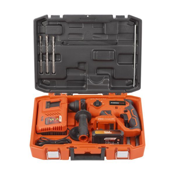 Powerplus Dual Power POWDP15640 Aku čekić-bušilica Brushless 20V – 3J + baterija i punjač