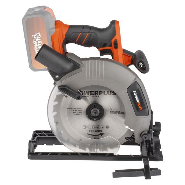 Powerplus Dual Power POWDP25260 Aku kružna testera Brushless 40V – Ø190 mm
