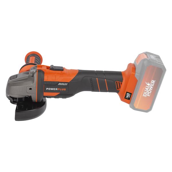 Powerplus Dual Power POWDP35170 Aku ugaona brusilica Brushless 40V – Ø125 mm