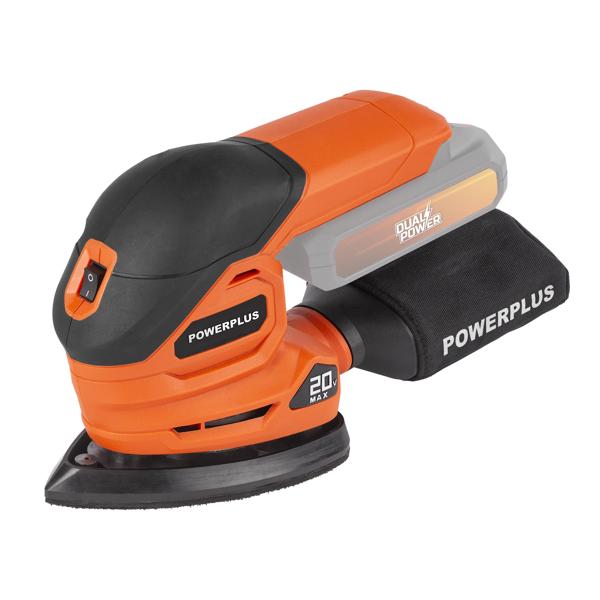 Powerplus Dual Power POWDP50200 Aku delta brusilica 20V – 140 × 80 mm