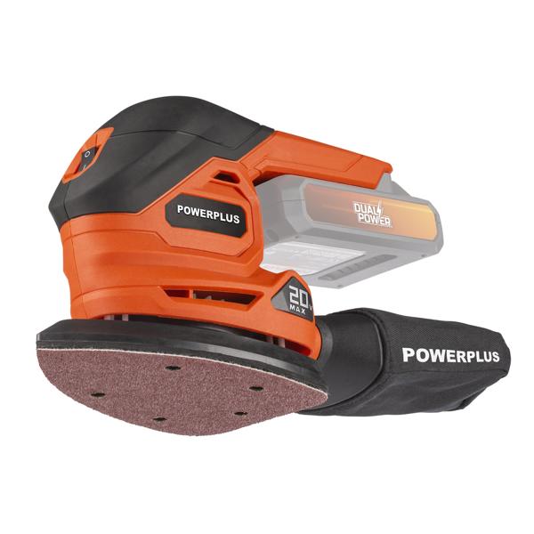 Powerplus Dual Power POWDP50200 Aku delta brusilica 20V – 140 × 80 mm