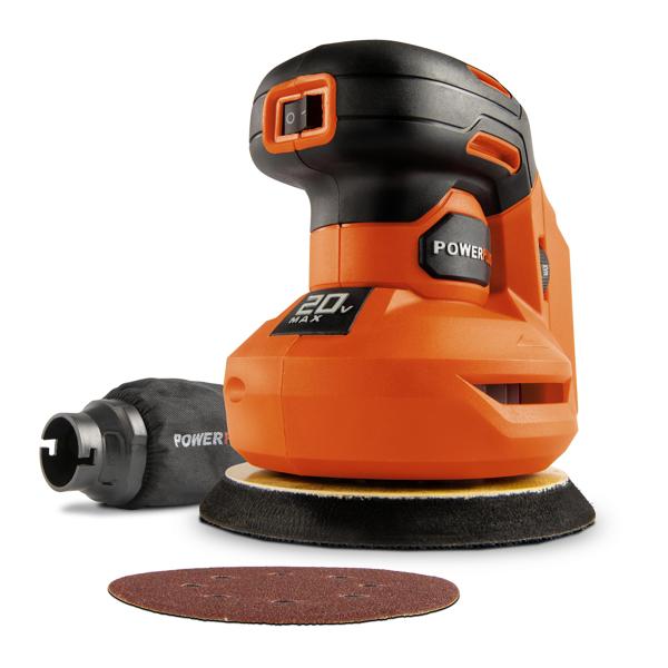 Powerplus Dual Power POWDP50400 Aku ekscentrična brusilica 20V – Ø125 mm