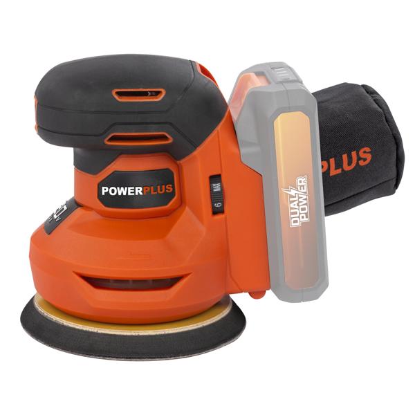 Powerplus Dual Power POWDP50400 Aku ekscentrična brusilica 20V – Ø125 mm