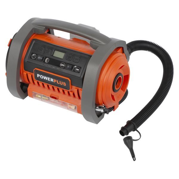 Powerplus Dual Power POWDP7040 Aku kompresor za naduvavanje i izduvavanje 20V – 11 bar