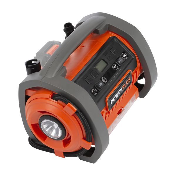 Powerplus Dual Power POWDP7040 Aku kompresor za naduvavanje i izduvavanje 20V – 11 bar