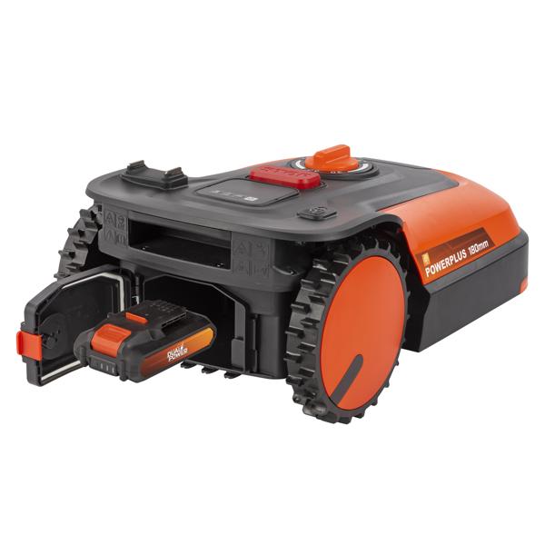 Powerplus Dual Power POWDPGRMS1 Robotska kosilica Brushless 20V – za travnjake do 600 m² + baterija