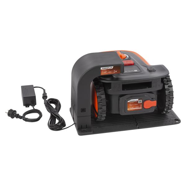 Powerplus Dual Power POWDPGRMS1 Robotska kosilica Brushless 20V – za travnjake do 600 m² + baterija