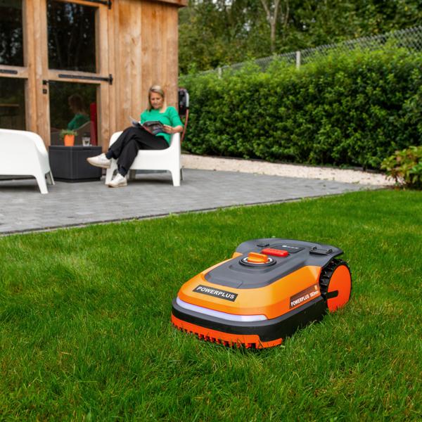 Powerplus Dual Power POWDPGRMS1 Robotska kosilica Brushless 20V – za travnjake do 600 m² + baterija