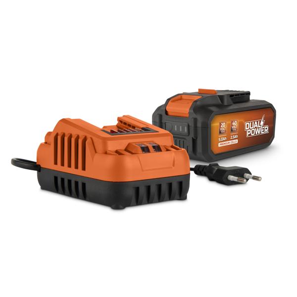 Powerplus Dual Power POWDPG75622 Aku baštenski set Brushless 40V – kosilica + trimer, baterija i punjač