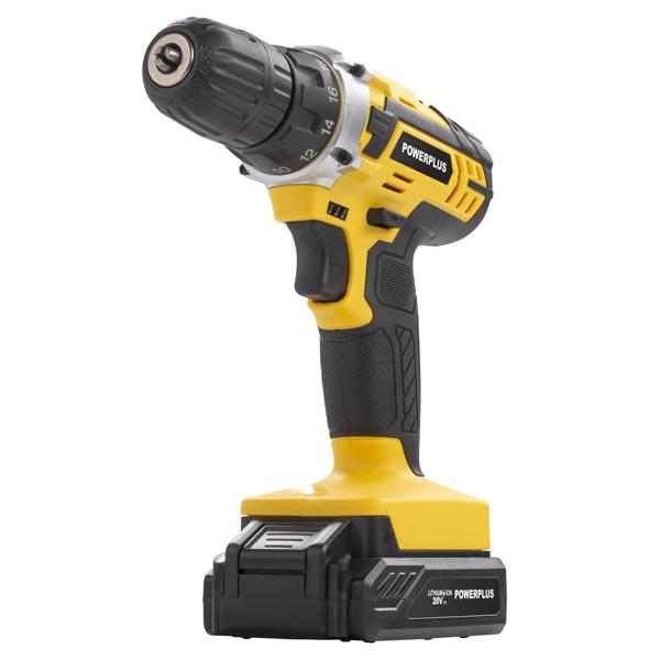 Powerplus POWX00422 Aku bušilica / odvijač 20V – 35 Nm + 2 baterije i punjač