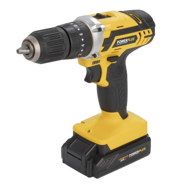 Akumulatorska udarna bušilica-odvijač Powerplus POWX00840 – 20 V | 40 Nm