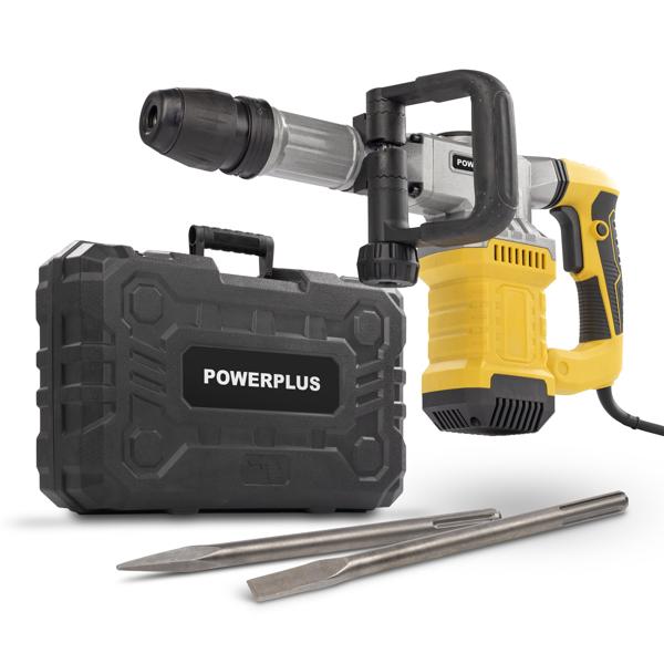 Pneumatski čekić za štemovanje Powerplus POWX11832 – 1300 W | SDS-Max | 25 J