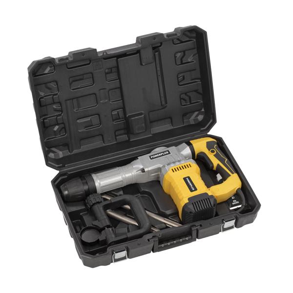 Pneumatski čekić za štemovanje Powerplus POWX11832 – 1300 W | SDS-Max | 25 J