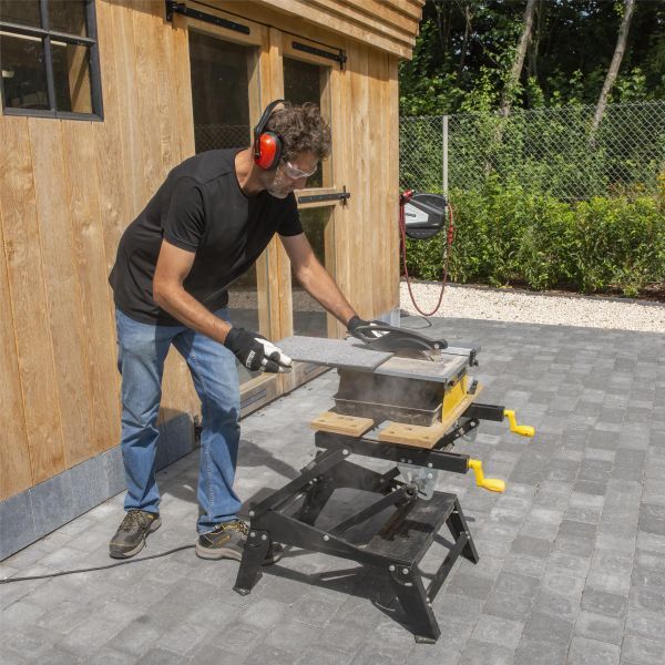 Električna mašina za sečenje pločica Powerplus POWX2300 – 800 W | Ø180 mm