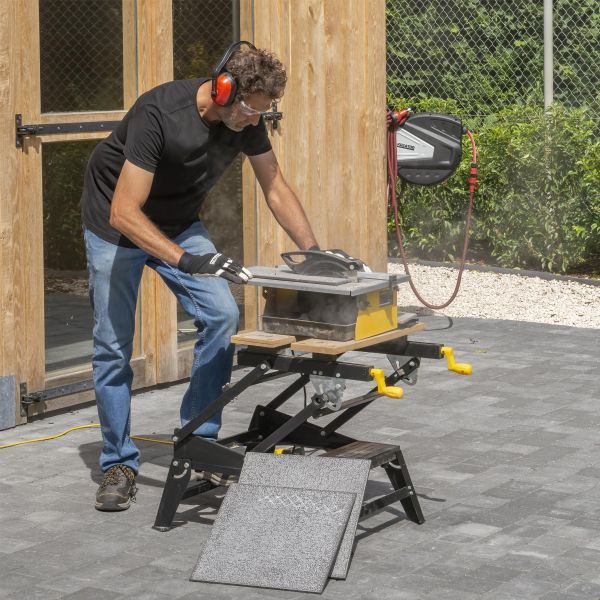 Električna mašina za sečenje pločica Powerplus POWX2300 – 800 W | Ø180 mm