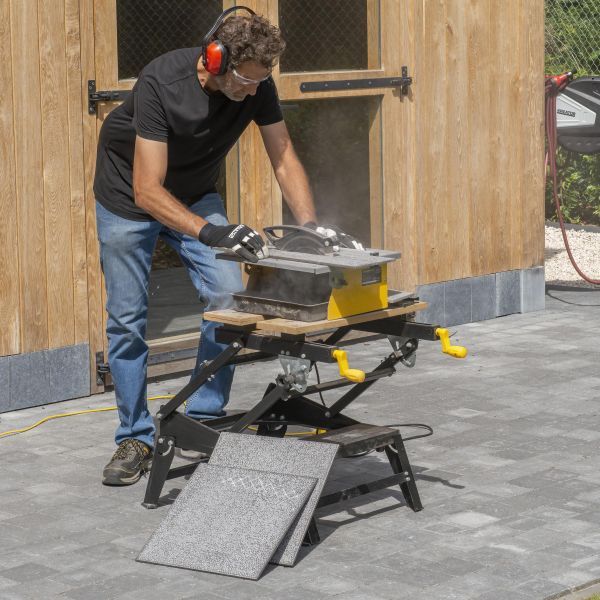 Električna mašina za sečenje pločica Powerplus POWX2300 – 800 W | Ø180 mm