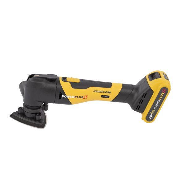 Powerplus POWXB40020 Aku oscilirajući multifunkcionalni alat Brushless 20V – baterija, punjač i 14 dodataka
