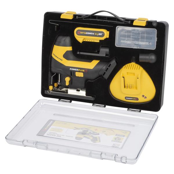 Powerplus POWXB50020 Aku ubodna testera Brushless 20V + baterija i punjač