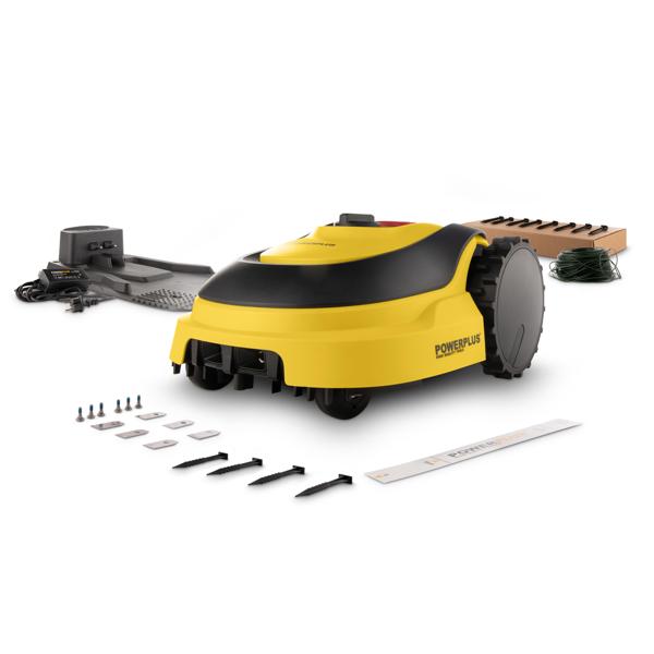 Powerplus POWXG6305 Robotska kosilica Brushless 18V – 2,5Ah, za travnjake do 500 m²
