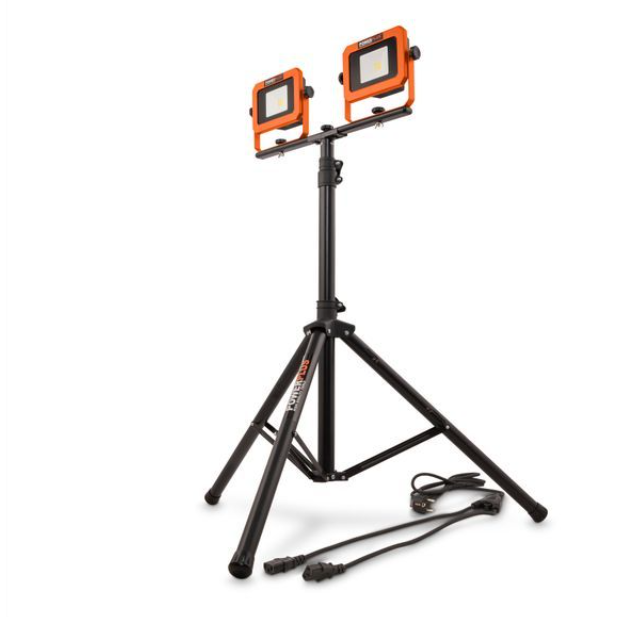Powerplus Dual Power POWDP8035 – Prenosivi LED reflektor sa teleskopskim stalkom