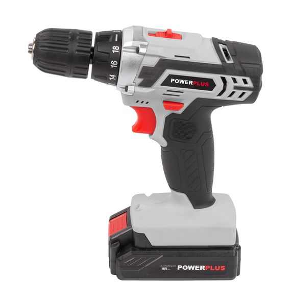 Powerplus POWC1061 Aku bušilica / odvijač 16V – 30 Nm + baterija i punjač