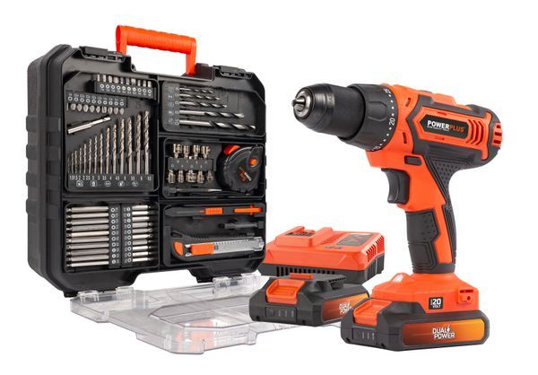 Akumulatorska bušilica-odvijač Powerplus POWDP15301 – 20 V | 40 Nm