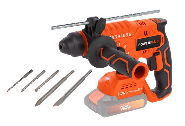 Powerplus Dual Power POWDP15630 Aku čekić-bušilica Brushless 20V – 3J