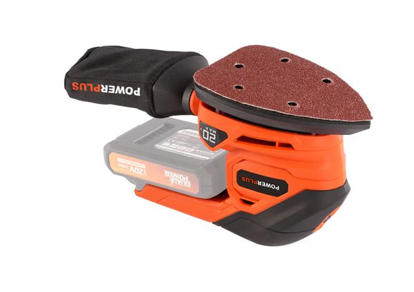 Powerplus Dual Power POWDP50200 Aku delta brusilica 20V – 140 × 80 mm