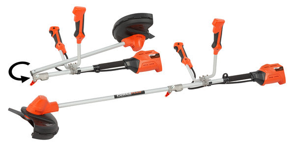 Powerplus Dual Power POWDPG7551 Aku trimer / motorna kosa 2-u-1 Brushless 40V – 320/255 mm