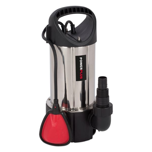 Powerplus POWEW67915 Potapajuća pumpa za čistu i prljavu vodu 900W – Inox