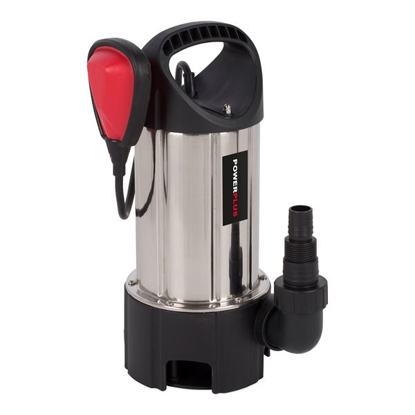 Powerplus POWEW67915 Potapajuća pumpa za čistu i prljavu vodu 900W – Inox