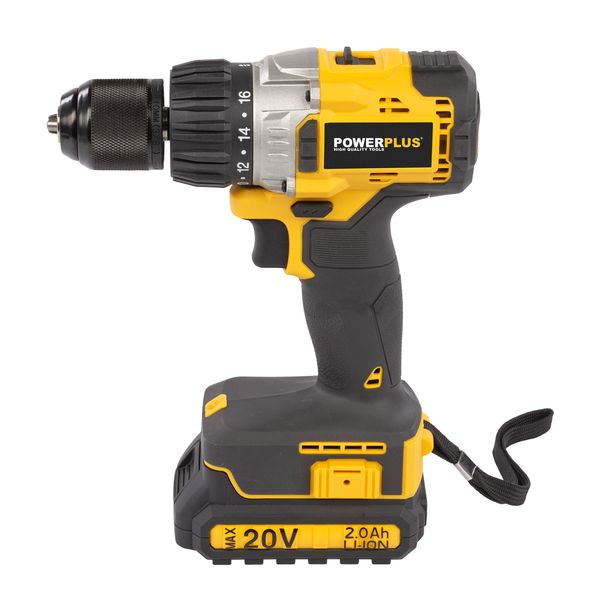 Powerplus POWX00450 Aku udarna bušilica/odvijač Brushless 20V – 50 Nm + 2 baterije i punjač
