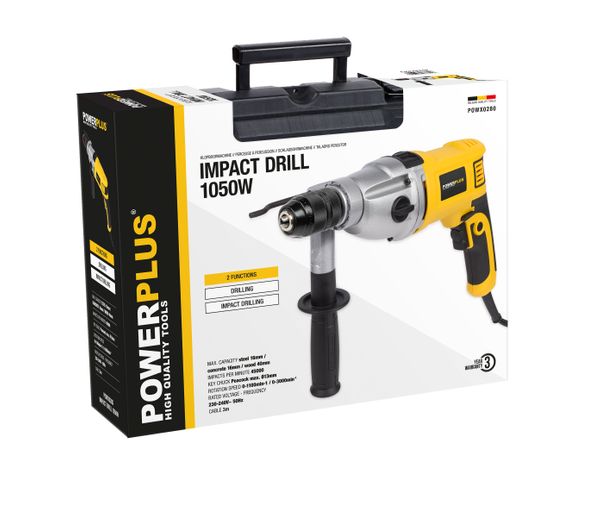 Powerplus POWX0280 Udarna bušilica 1050W – 2 brzine