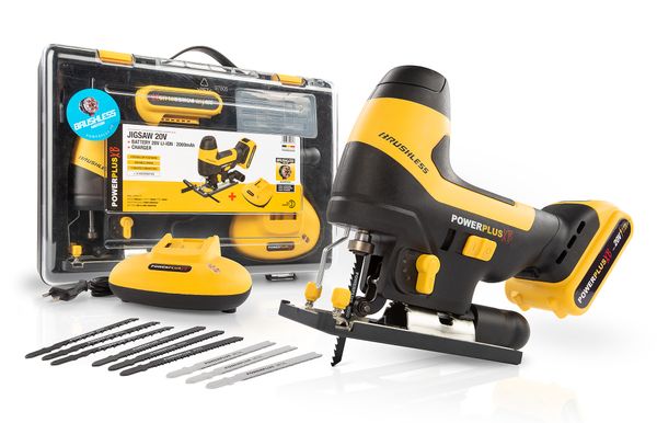 Powerplus POWXB50020 Aku ubodna testera Brushless 20V + baterija i punjač